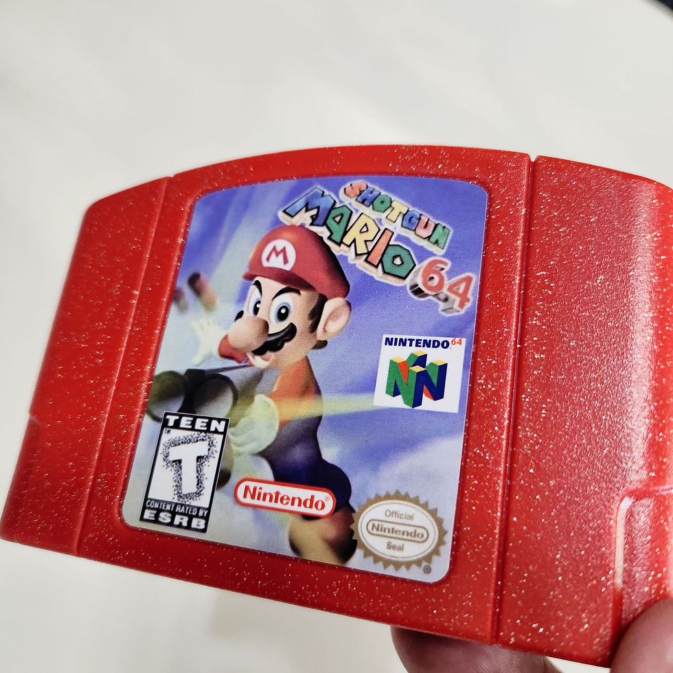 Thumbnail: N64 Shotgun Mario 64 (Custom Cart)