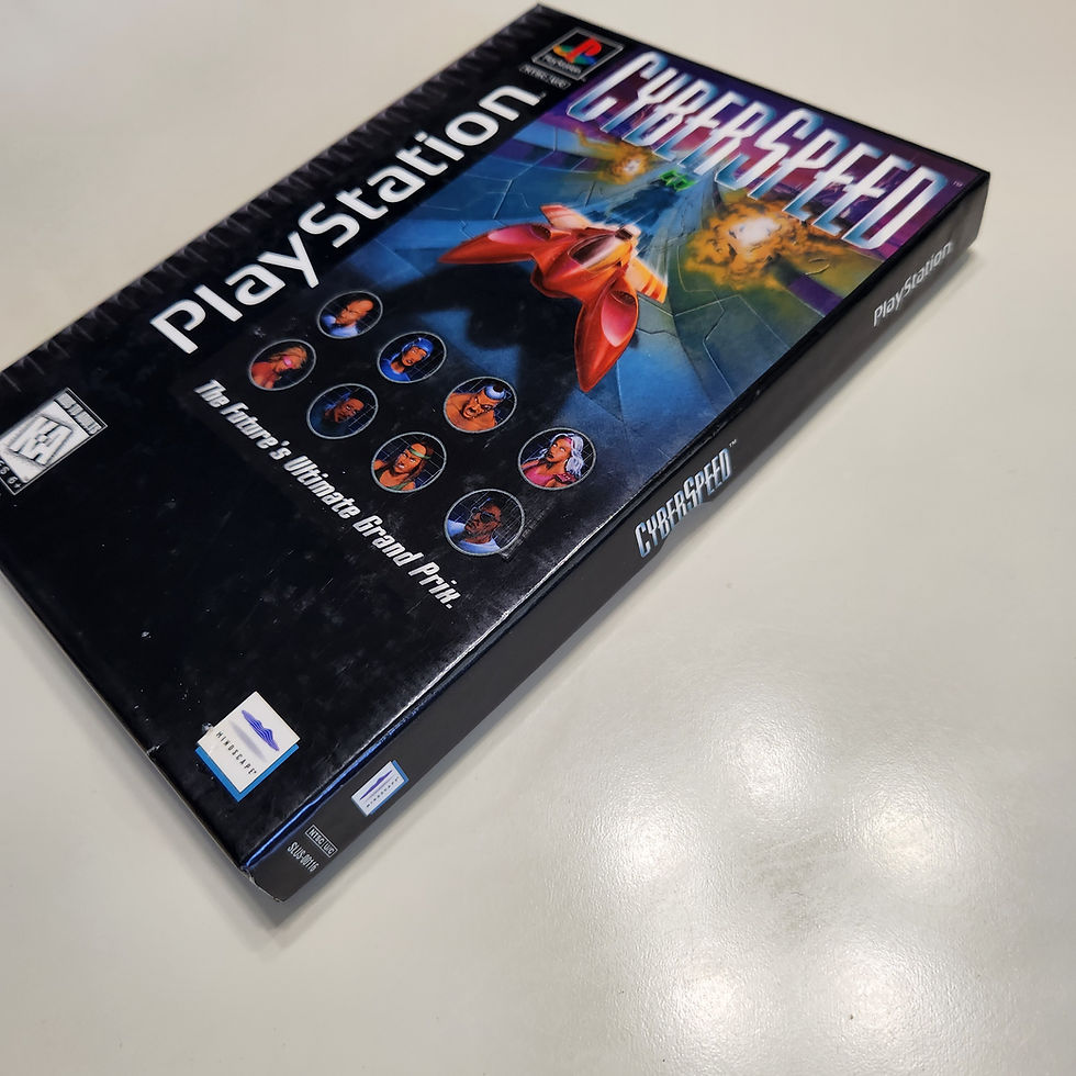 Thumbnail: PS1 Cyberspeed Long Box No Manual (PlayStation) Tested Working - Used