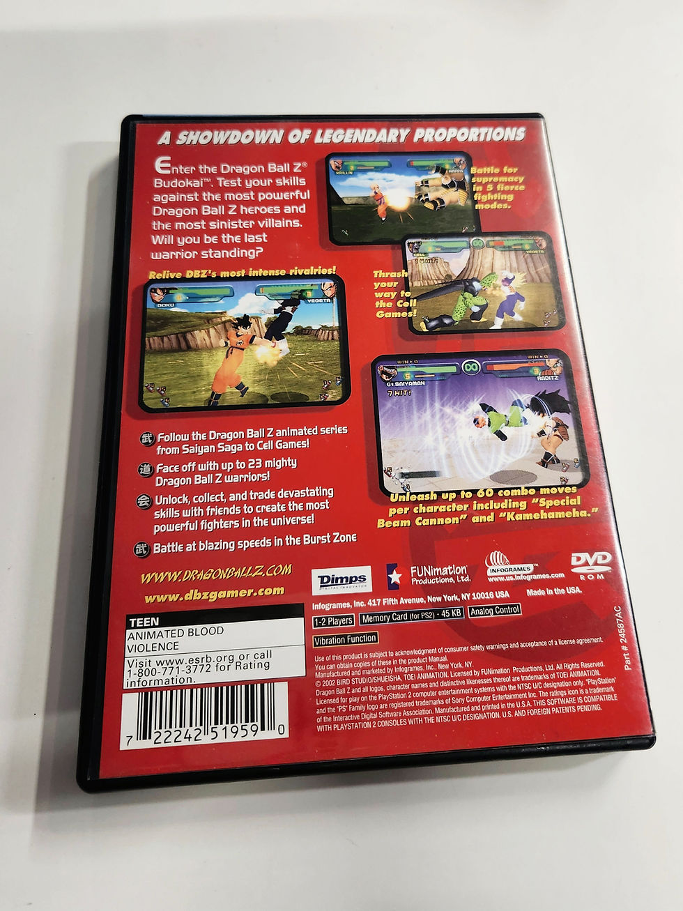 Thumbnail: PS2 Dragon Ball Z Budokai CIB (Pre-Owned)