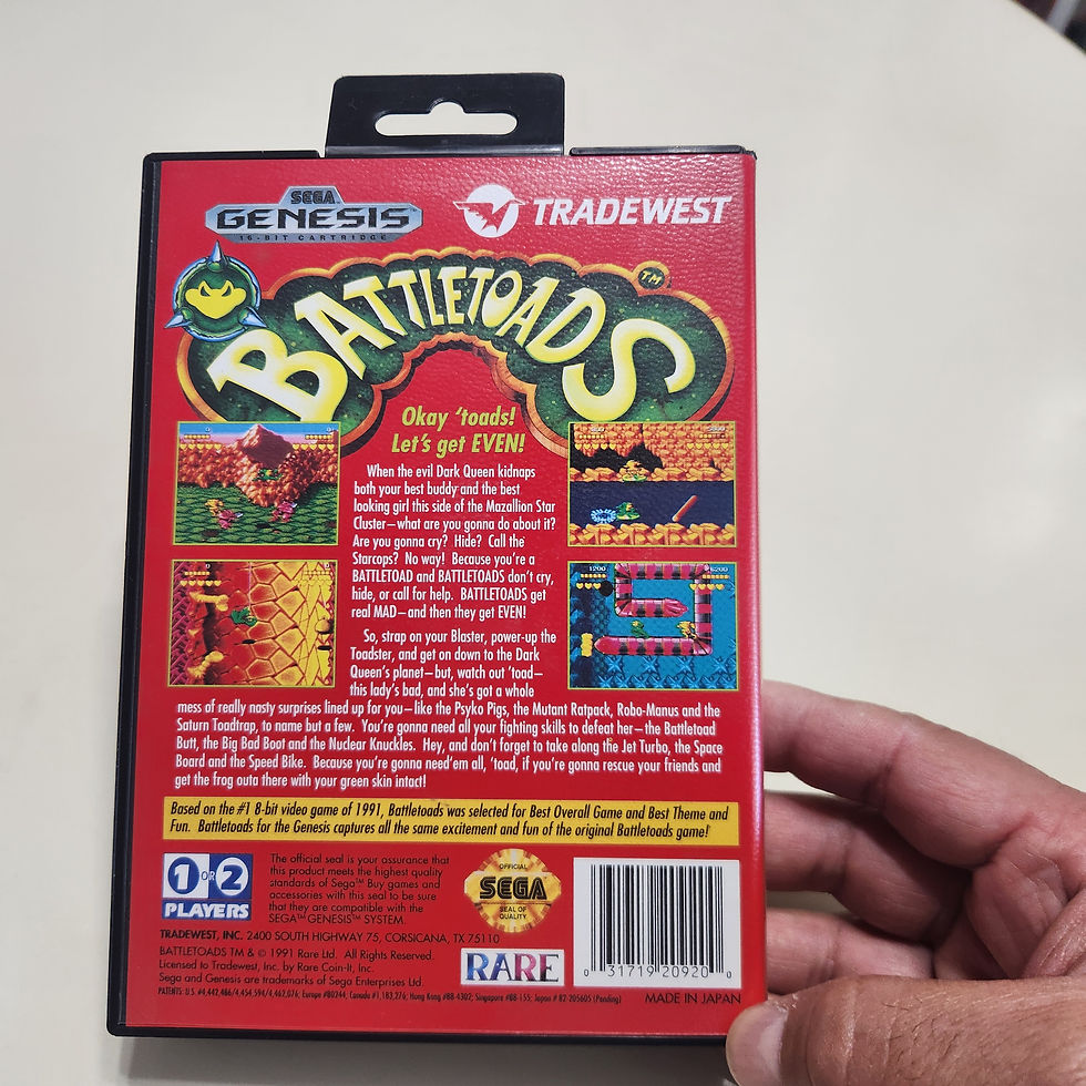 Thumbnail: Genesis Battletoads CIB Complete (Pre-owned)