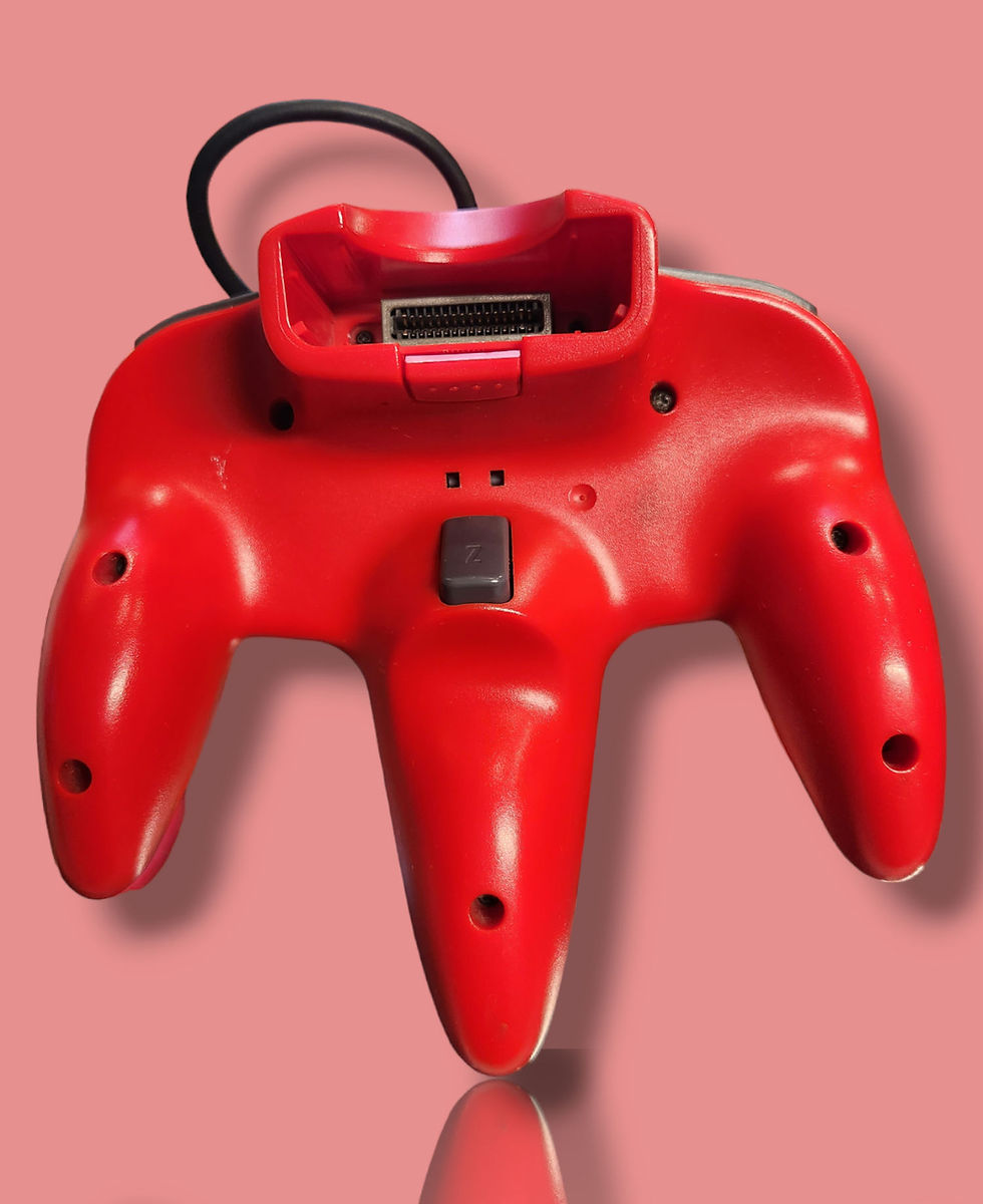 Thumbnail: N64 OEM Solid Red Controller (Pre-owned)