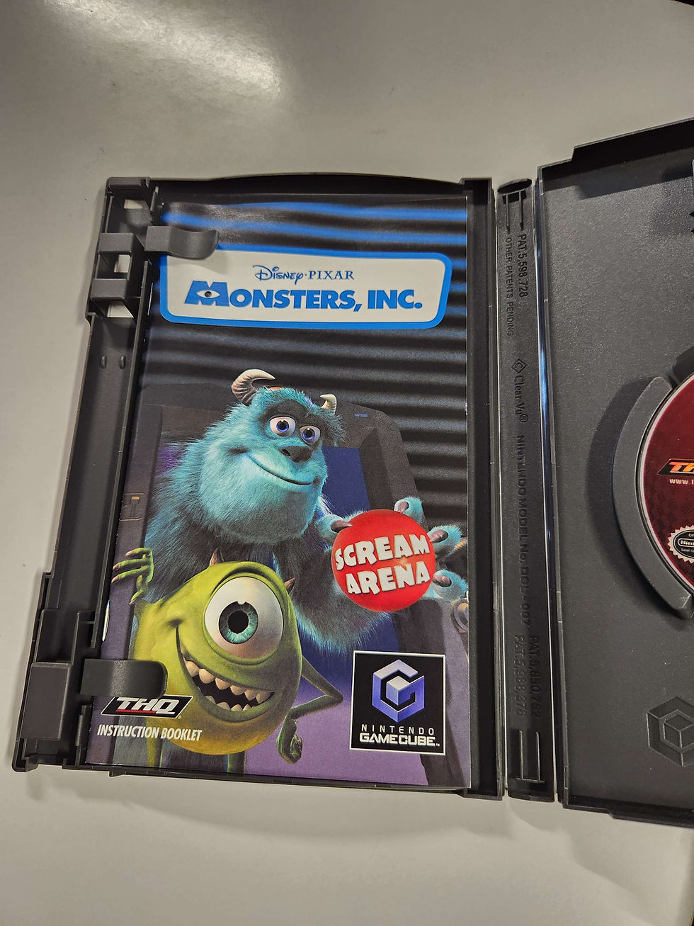 Thumbnail: Gamecube Monsters Inc CIB (Pre-owned)