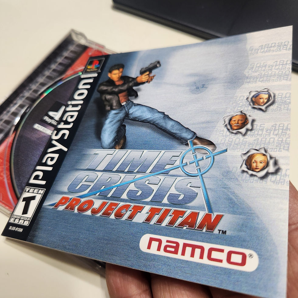 Thumbnail: PS1 Time Crisis Project Titan CIB W/Reg Card (Pre-owned)