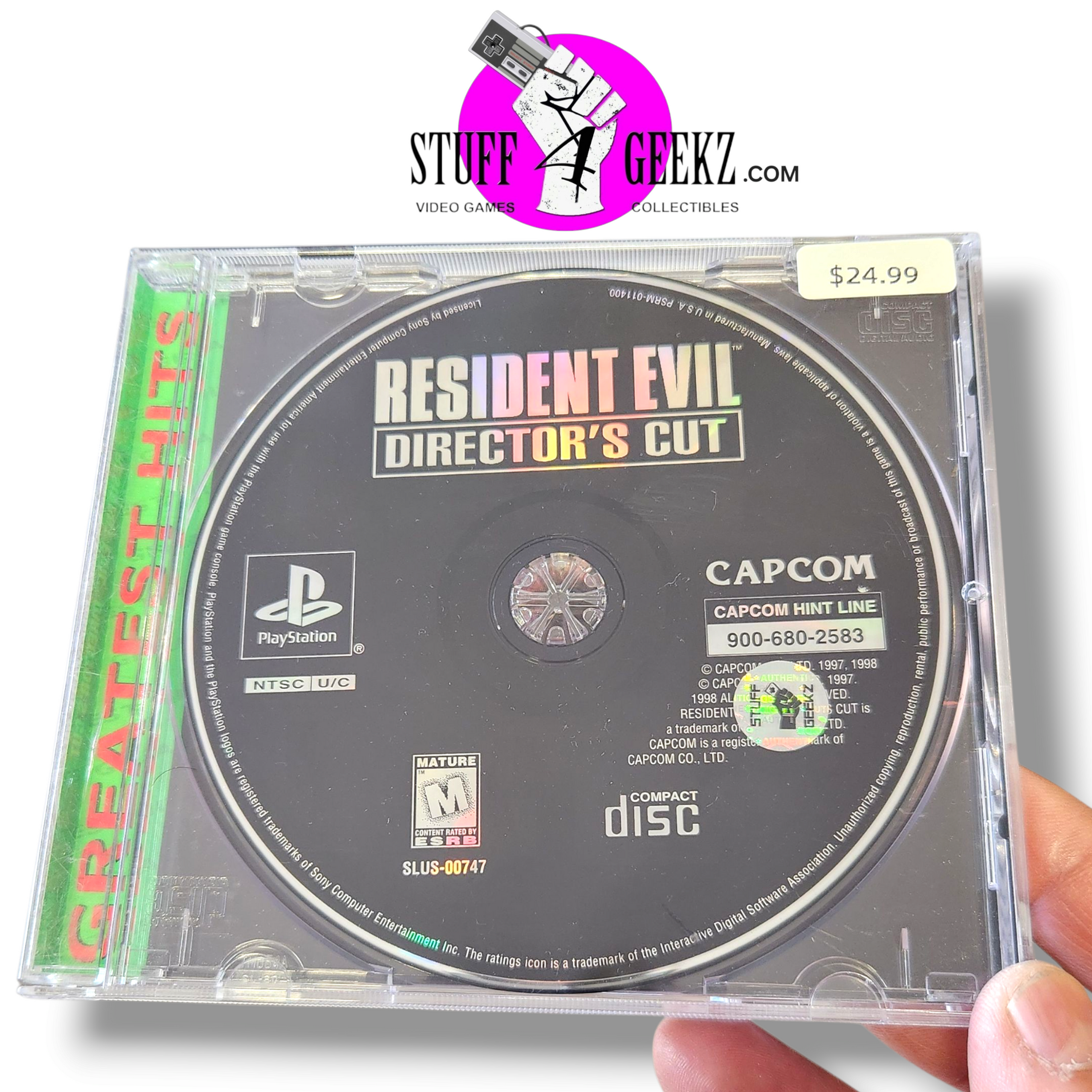 PS1 Resident Evil GH Ver. N/M (Pre-owned)