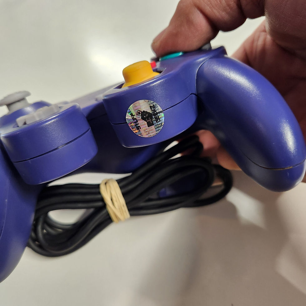 Thumbnail: Gamecube Controller OEM Indigo Purple (Pre-owned)