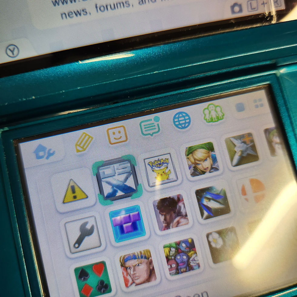 Thumbnail: 3DS Aqua Blue System AS IS Tested (FOR PARTS)