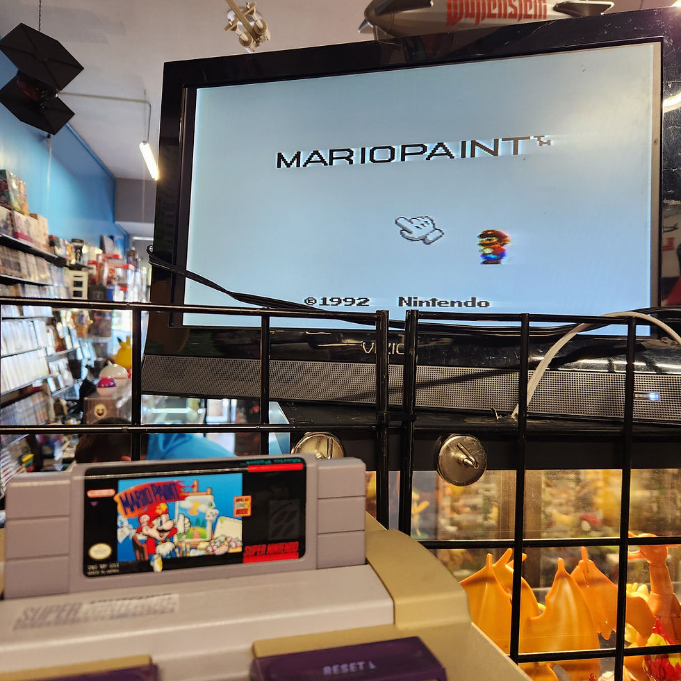 Thumbnail: SNES Mario Paint W/Box (Super Nintendo, 1992) Authentic Game, Tested