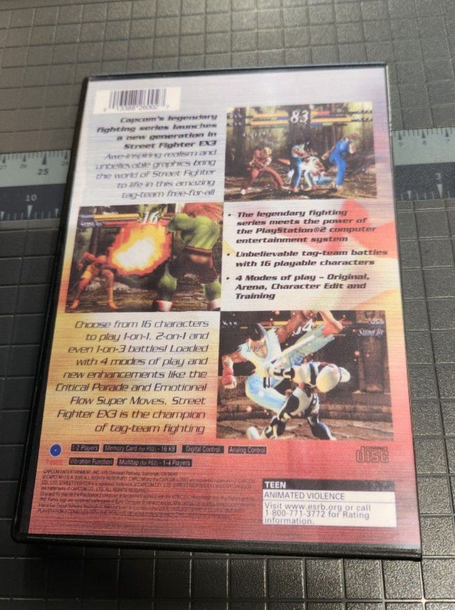 Thumbnail: PS2 Street Fighter EX3 (Pre-Owned)
