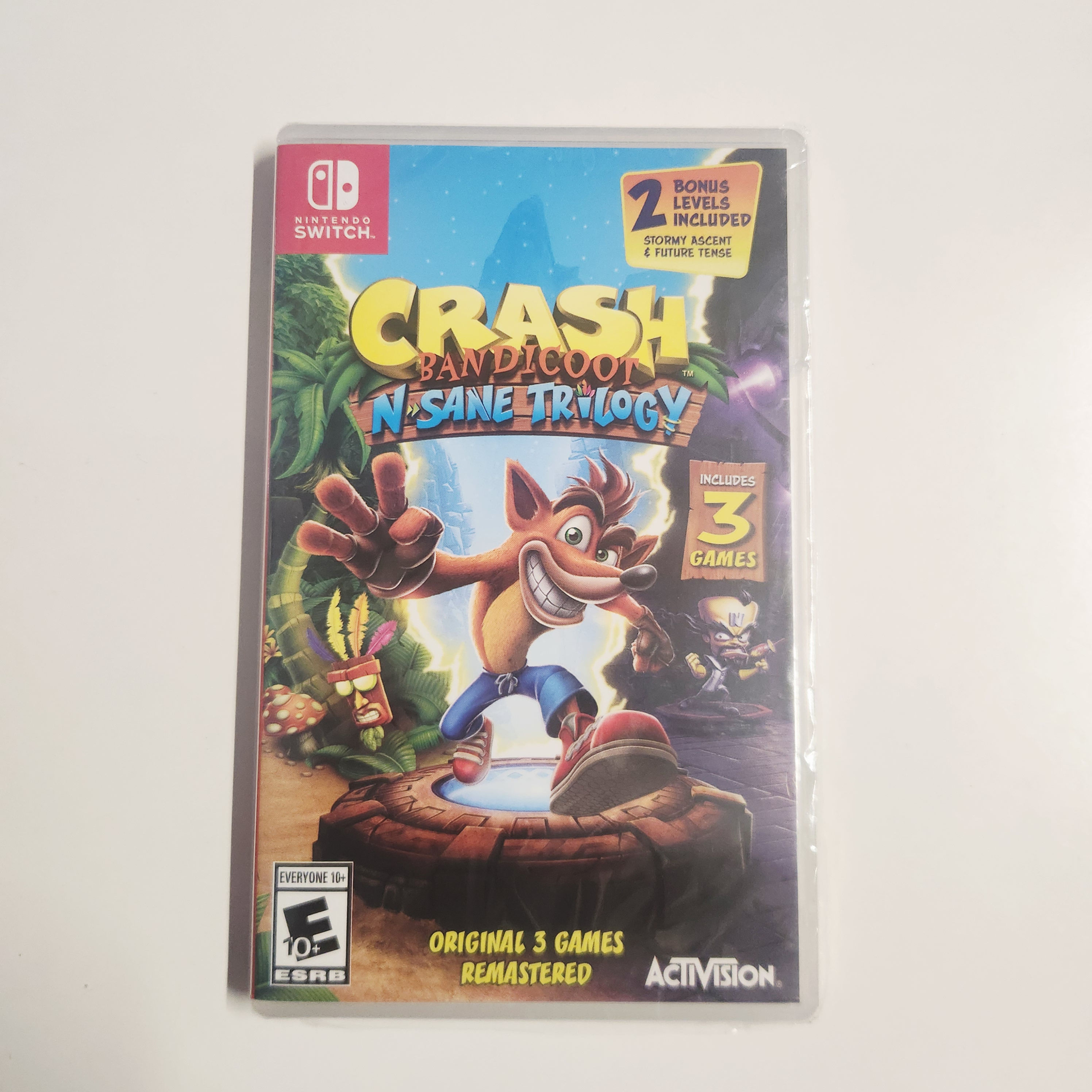 Switch Crash Bandicoot N. Sane Trilogy - New, Sealed