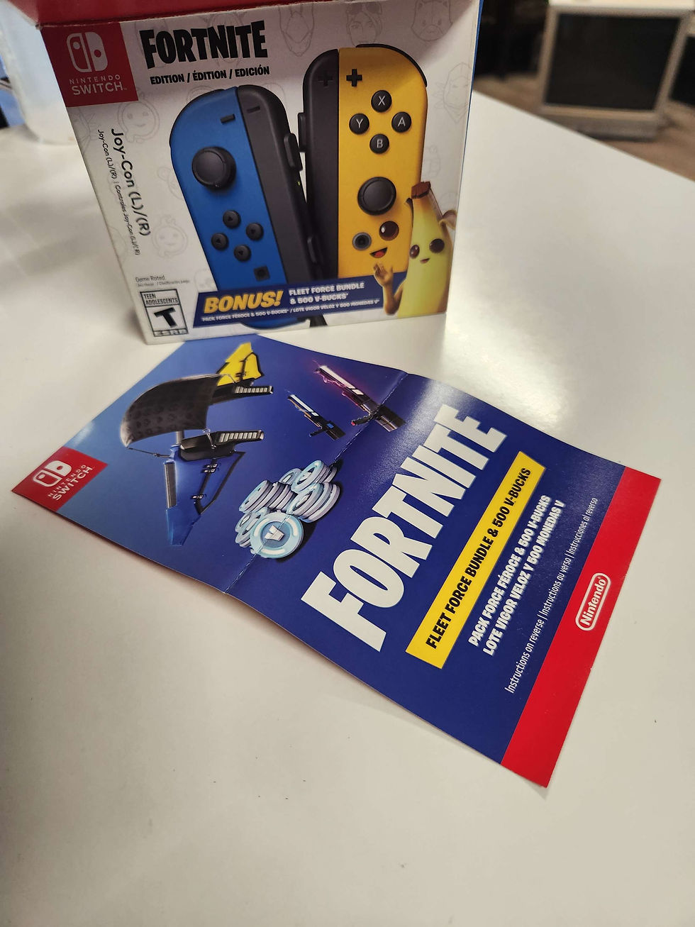 Thumbnail: Switch JoyCon Fortnite Set (New/Open-box)