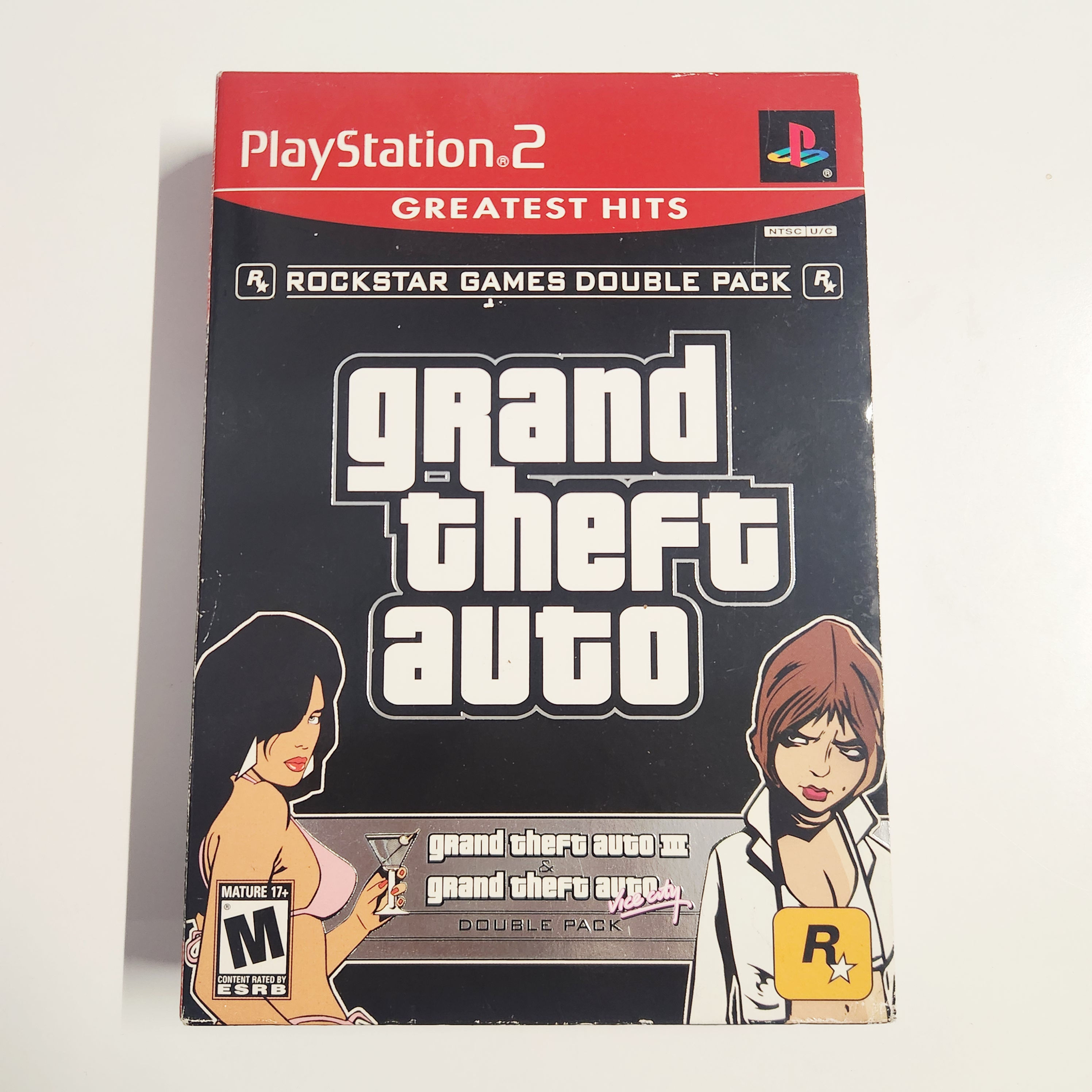 PS2 Grand Theft Auto Double Pack Greatest Hits (PlayStation 2, 2003) - NEW, REA