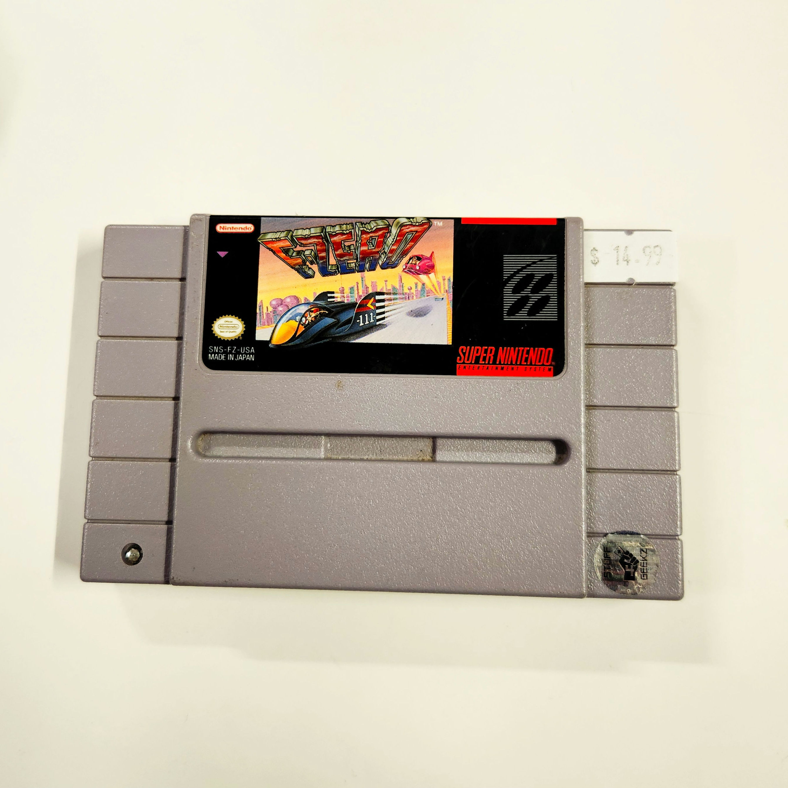 SNES FZERO (Pre-owned)
