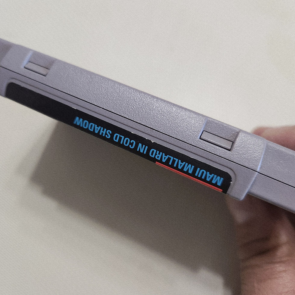 Thumbnail: SNES Maui Mallard in Cold Shadow - AUTHENTIC - Tested & Works
