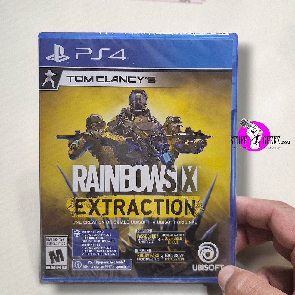Thumbnail: PS4/PS5 Tom Clancy's Rainbow Six Extraction W/Steelbook - NEW
