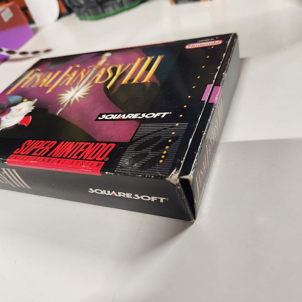 Thumbnail: SNES Final Fantasy 3 Complete With Box (No Manual)