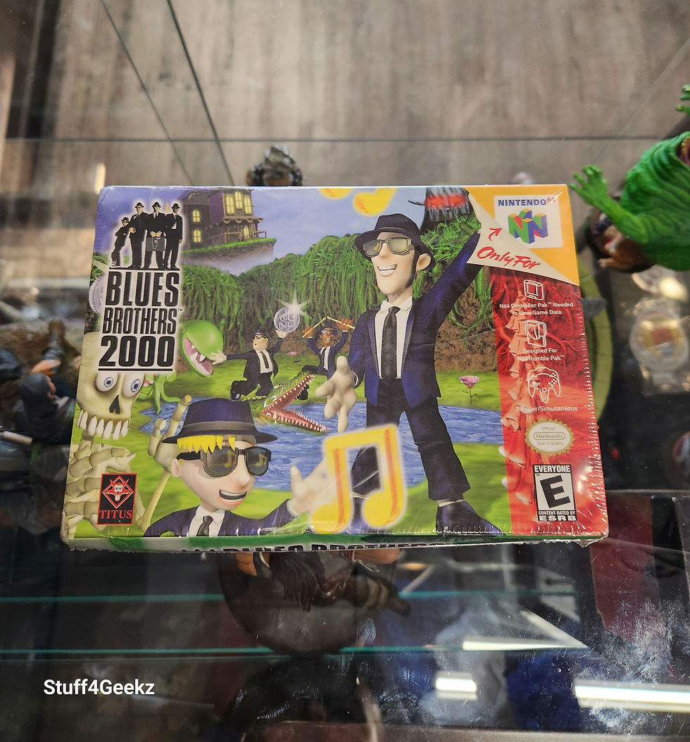 Thumbnail: N64 Blues Brothers 2000 (NEW) Factory Sealed 