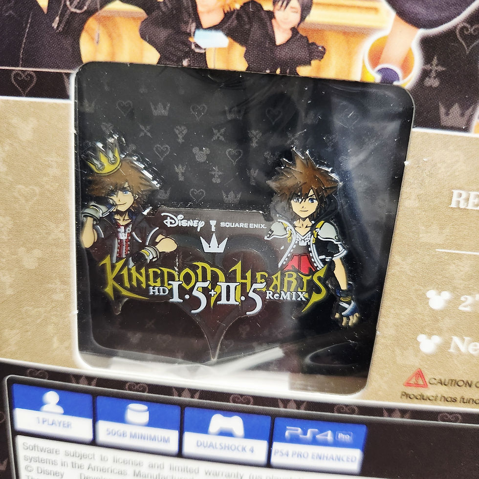Thumbnail: PS4 Kingdom Hearts HD 1.5 + 2.5 Remix: Limited Edition + Metal Enamel - TESTED 