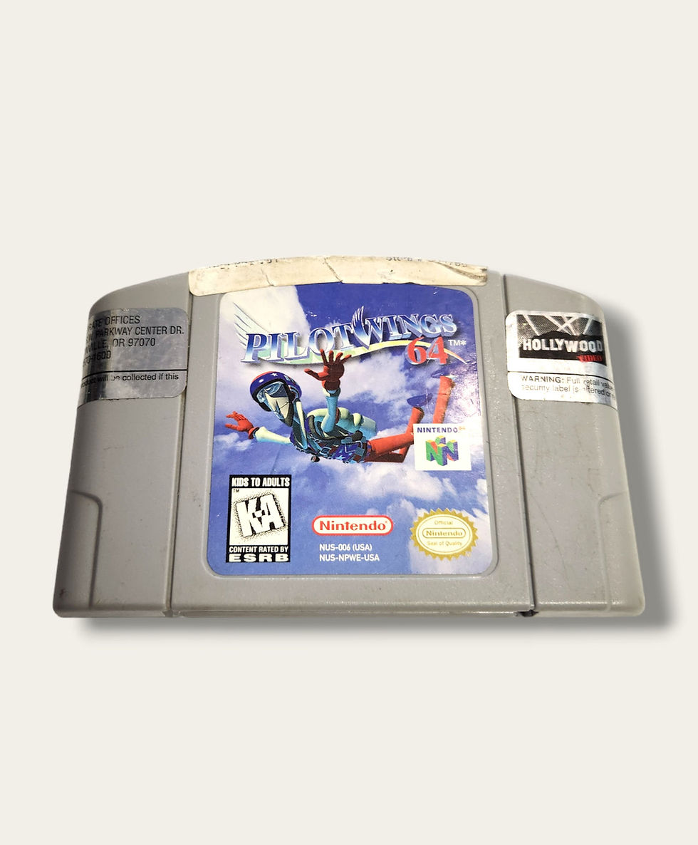 Thumbnail: N64 Pilotwings Hollywood Video Rental (Pre-Owned)