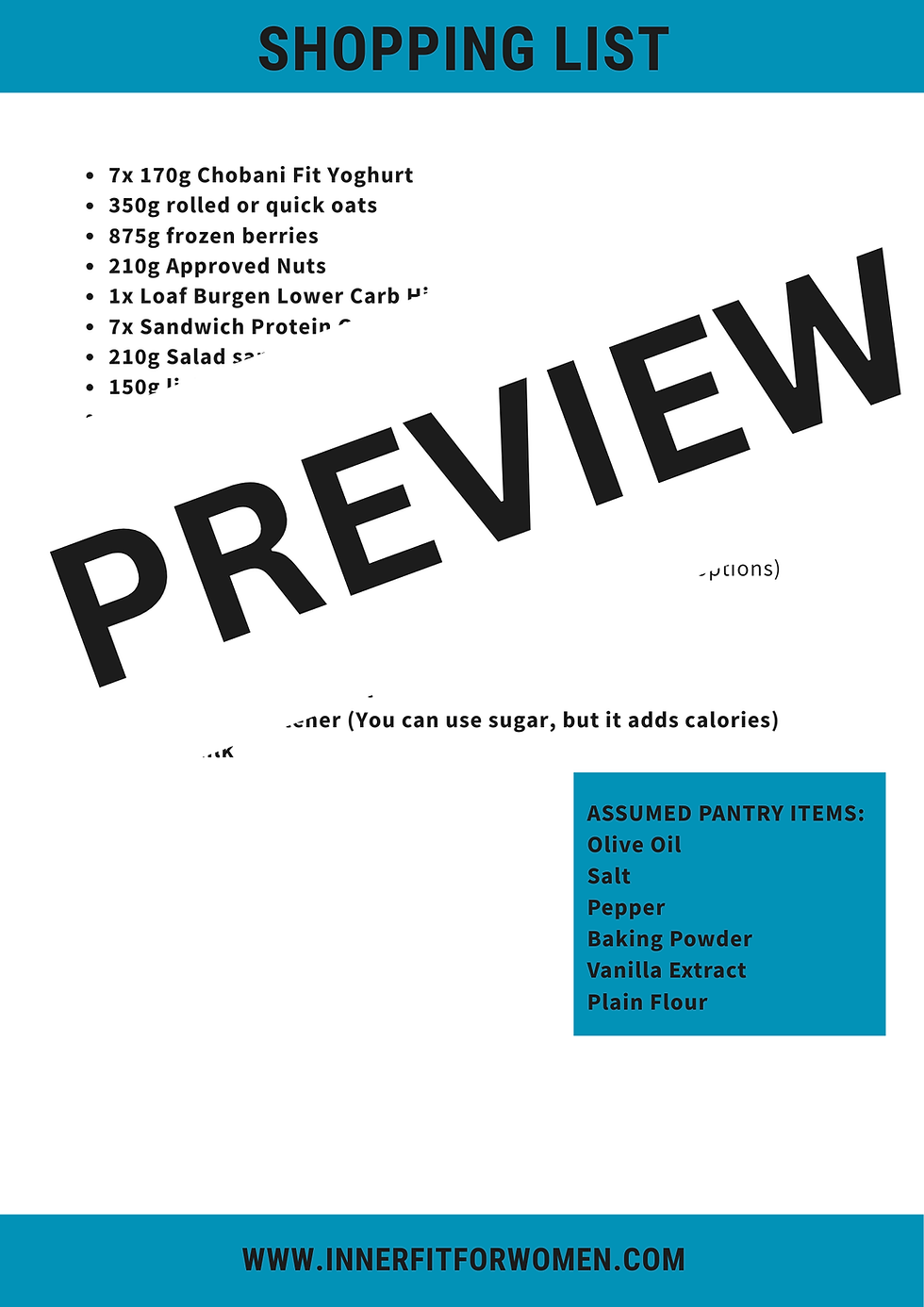 Thumbnail: 1711 Calorie Meal Plan
