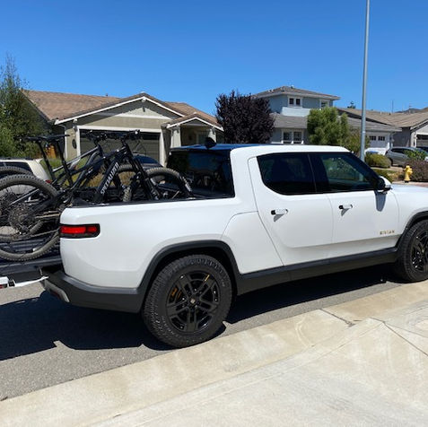 Rivian Truck Bed Bike Racks