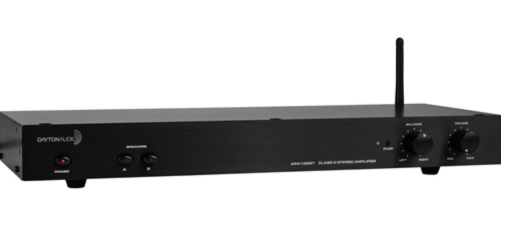 Dayton Audio 120 Watt Bridgeable Bluetooth Amplifier