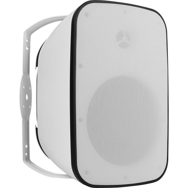 Dayton Audio 8" Indoor/Outdoor 2-Way White Speaker w/ Bass Radiator
