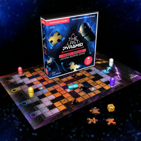 The Last Pyramid : Robot Rescue Jigsaw Board Game