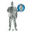 Thumbnail: Cyberman (Tomb of the Cybermen) 5" Action Figure (with Cyber Controller Parts)