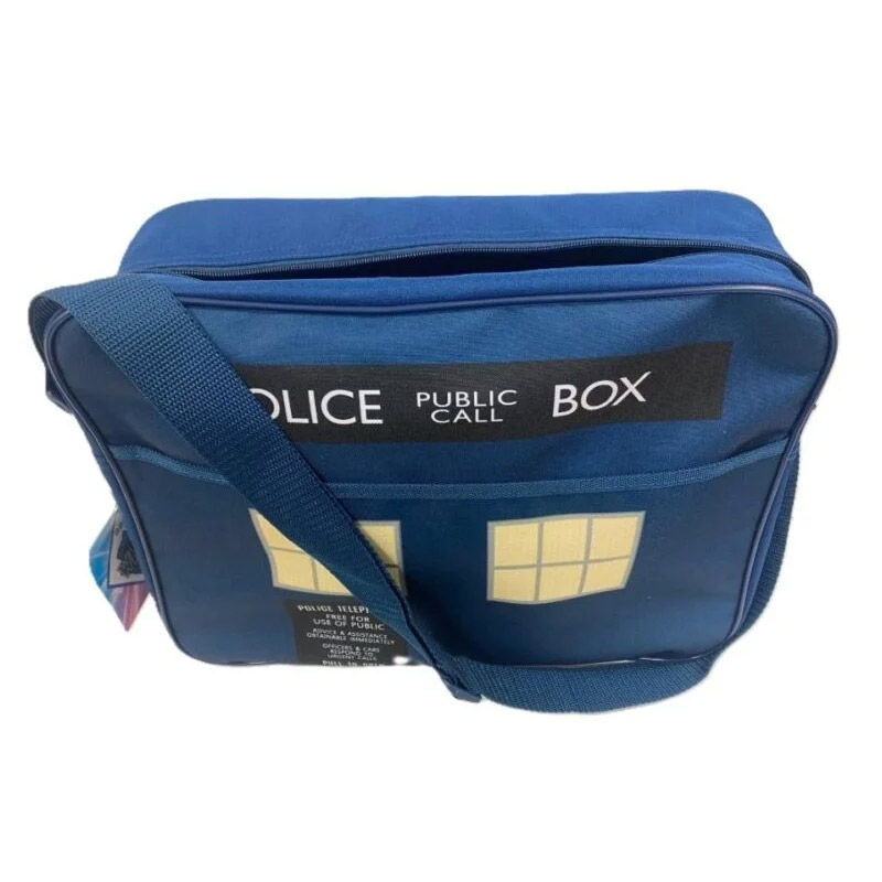 Thumbnail: TARDIS Lightweight Messenger Bag