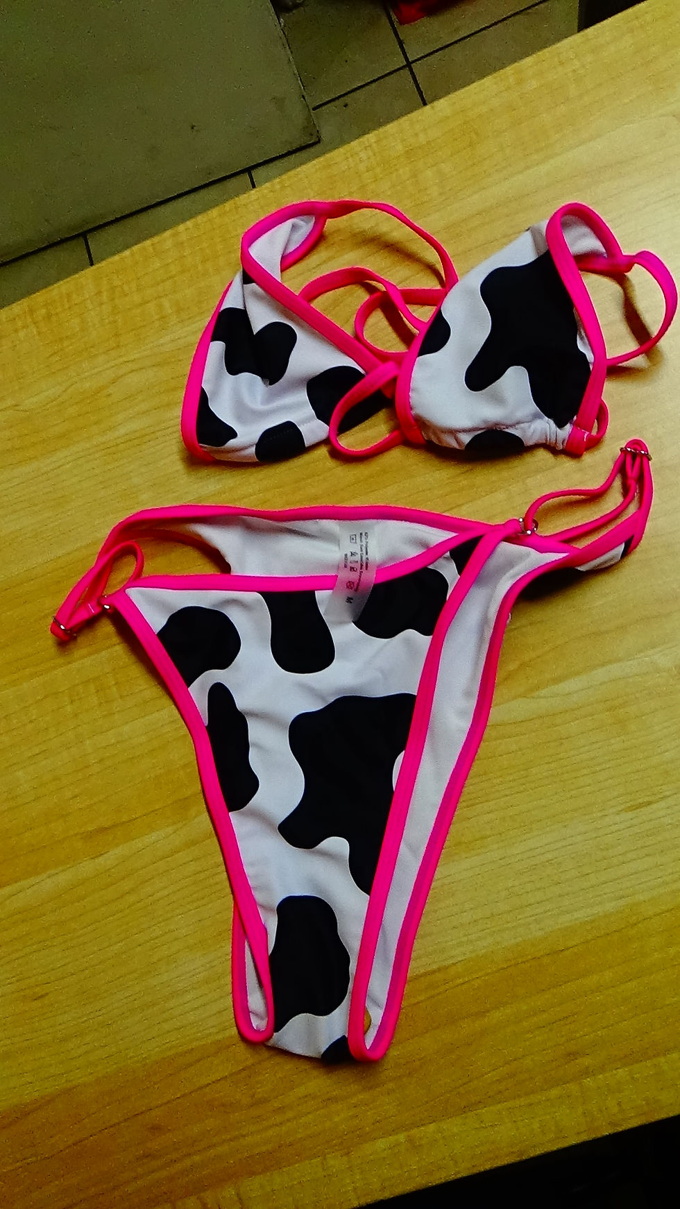 Cow Print 2 piece Bikini