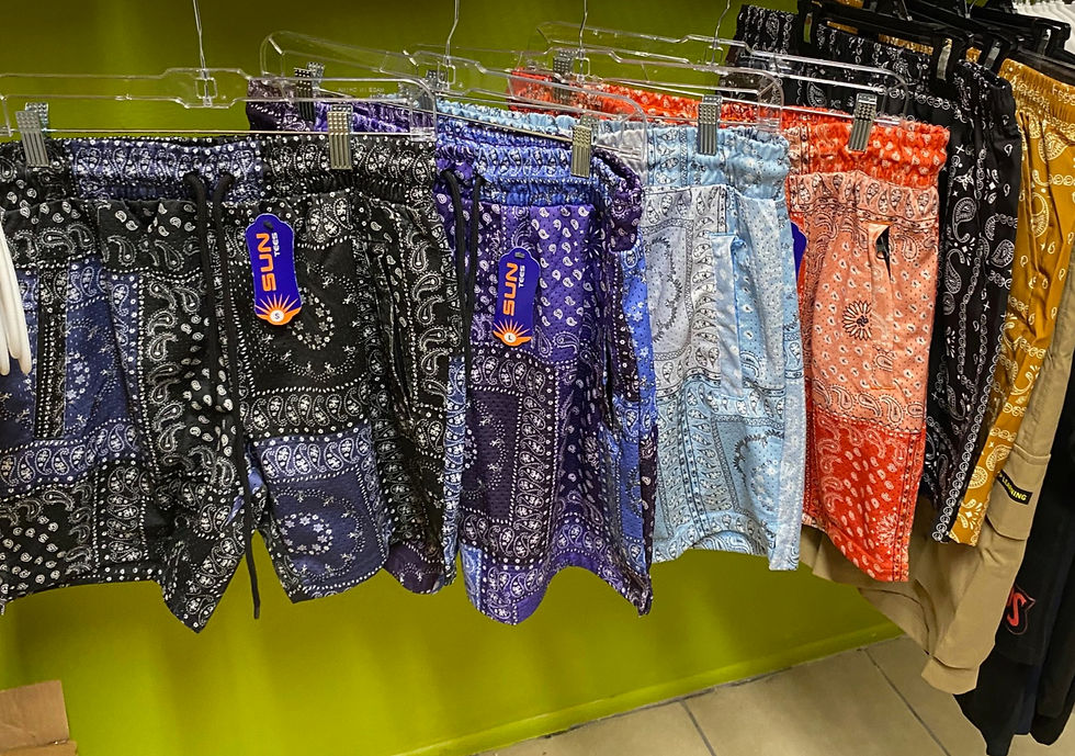 Bandana Shorts