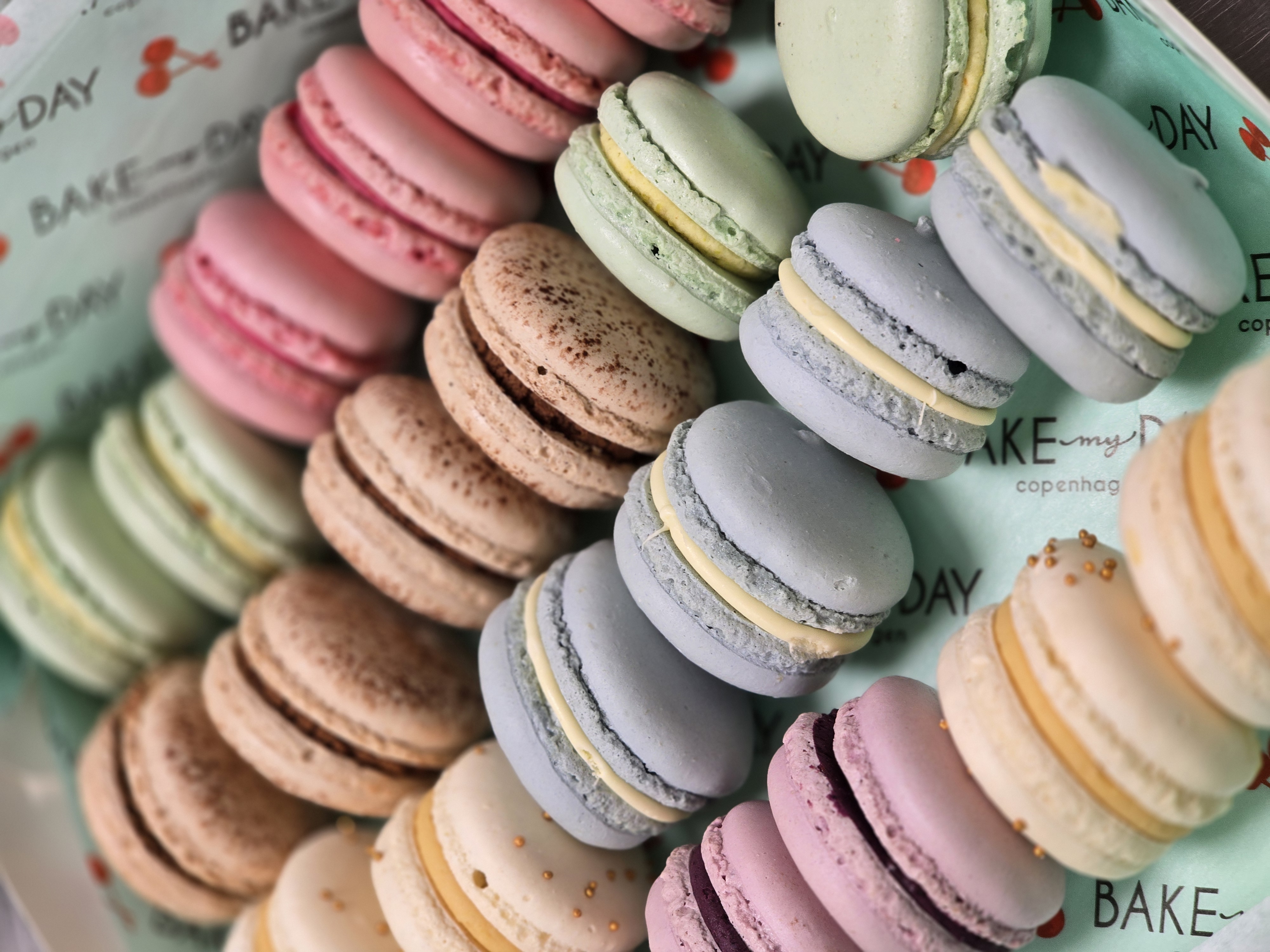 Macarons 48 | Blandet pakke