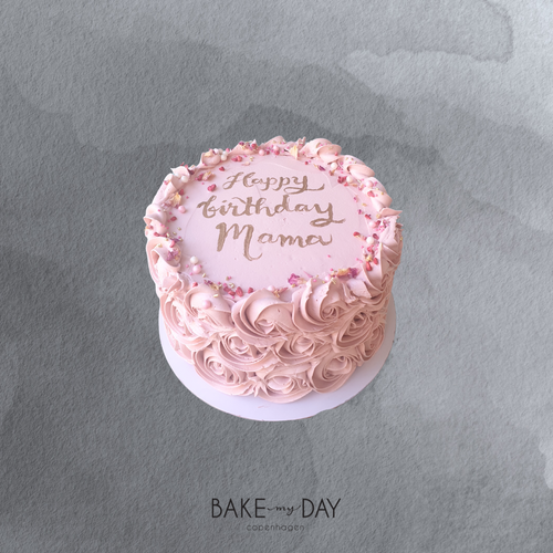 Last minute buttercream cake