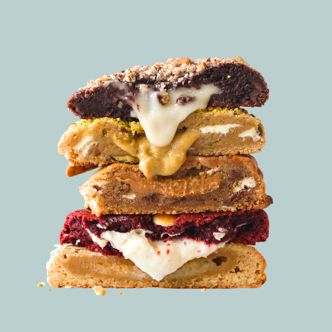 Chunky filled cookies Blandet | 20 stk