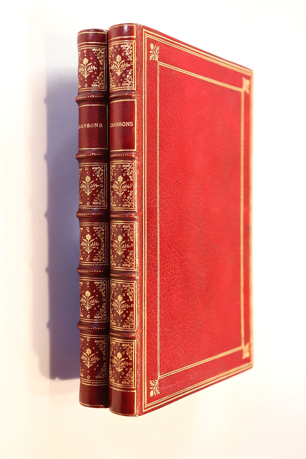 Miniature : 1877 | Mouton-Dufraisse | Chansons | Exemplaire de dédicace | Belle reliure