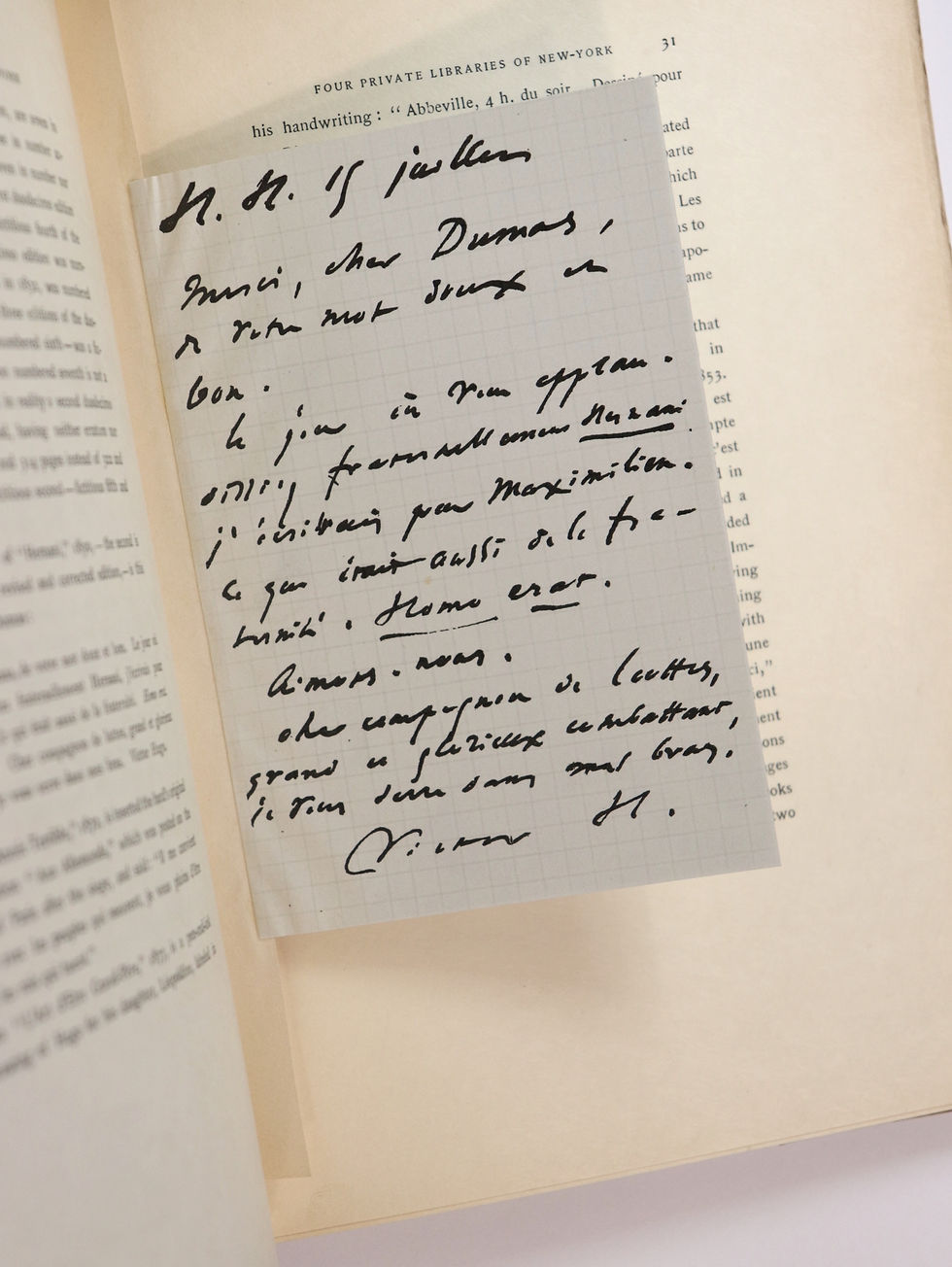 Miniature : Henri Pène du Bois. Octave Uzanne. Four Private Libraries of New-York (1892)