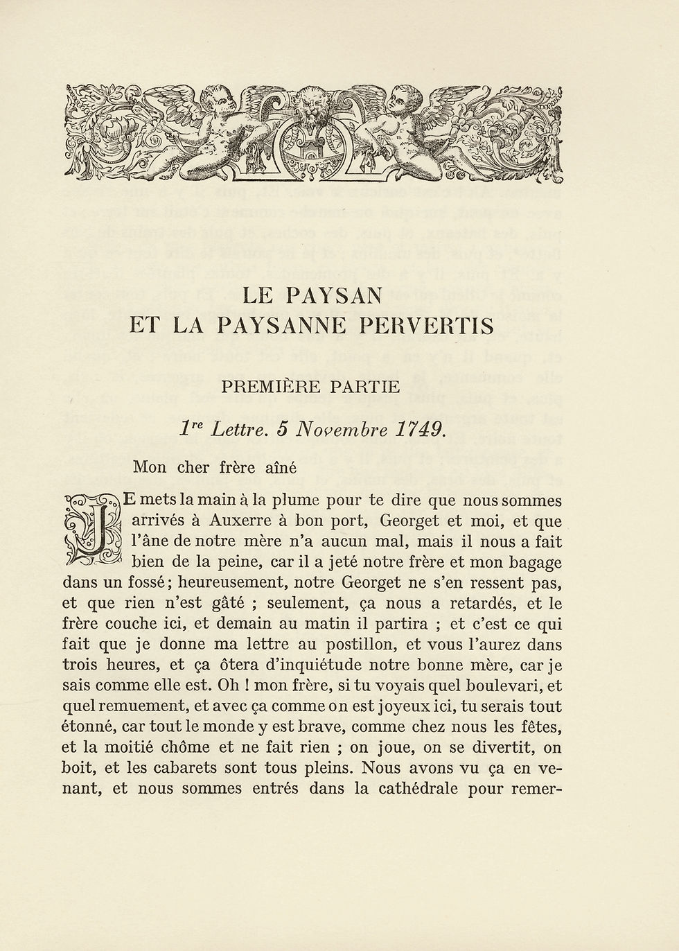 Miniature : 1930-1932 | L'Œuvre de Restif de la Bretonne | Un des 25 ex. sur Annam | Rare