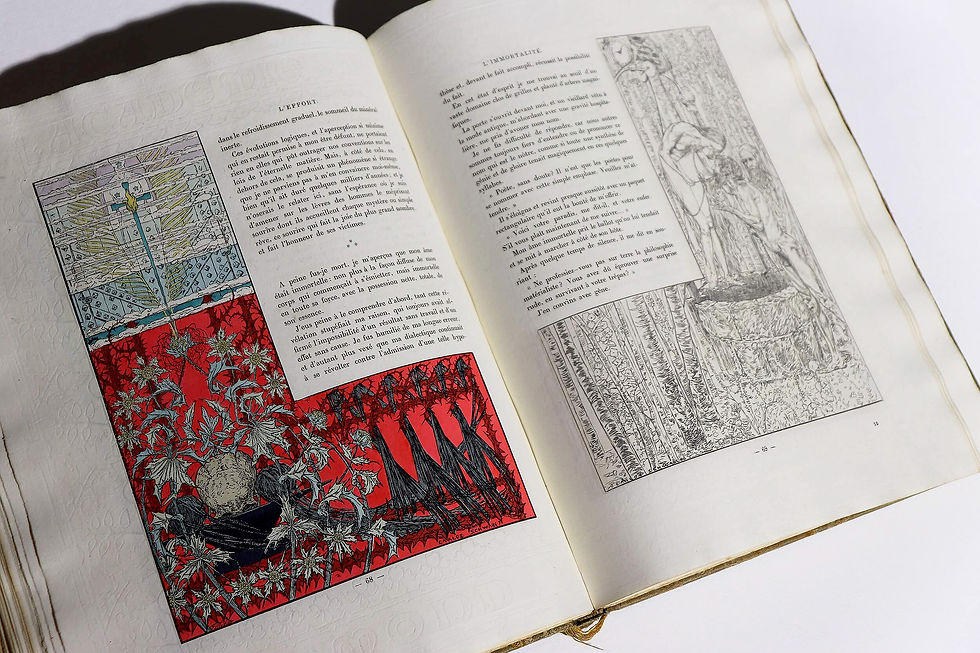 Miniature : L'Effort d'Haraucourt illustré par Carlos Schwabe, Alexandre Séon, Léon Rudnicki