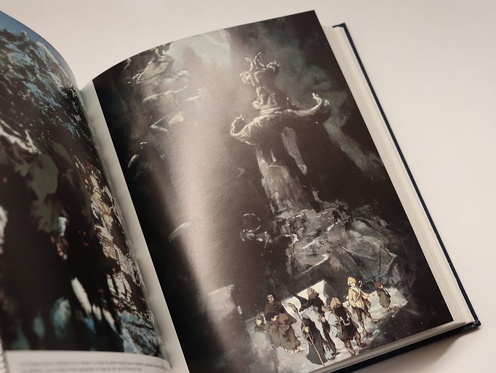 Miniature : J.R.R.Tolkien. Le Seigneur des Anneaux (1980). Edition Famot en grand format.