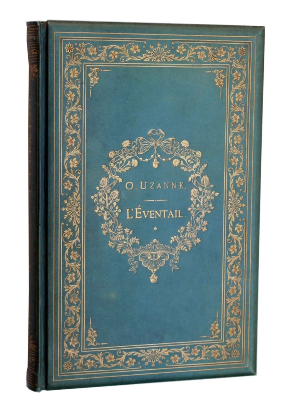 L'Eventail d'Octave Uzanne (1882). Superbe reliure anglais signée Birdsall