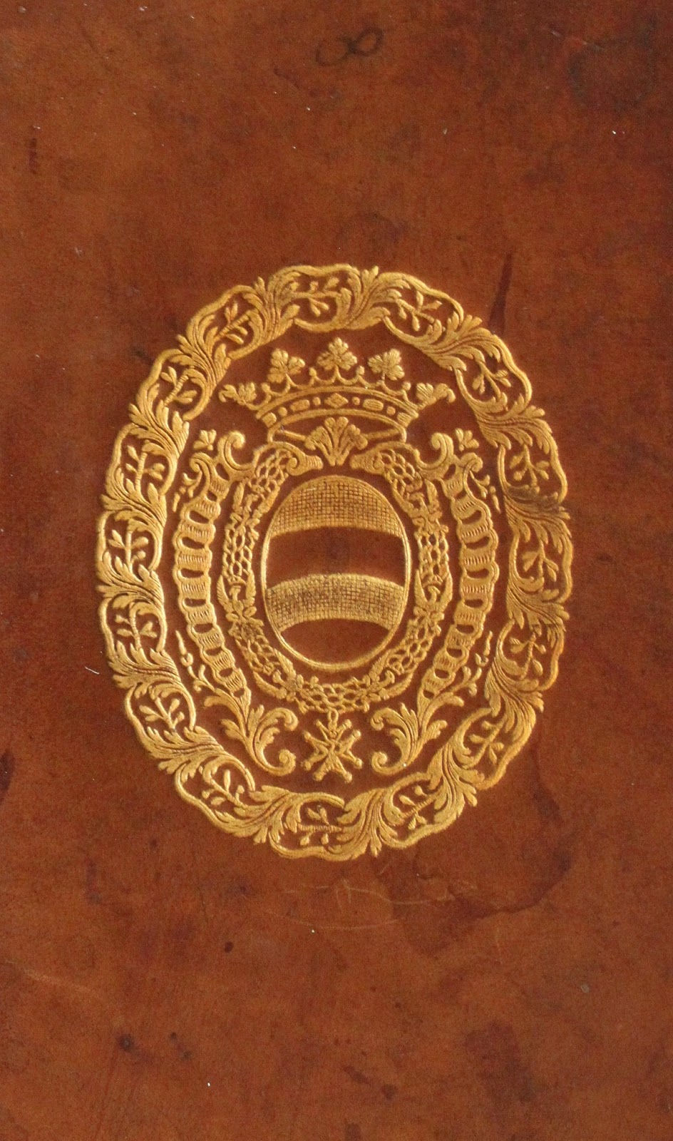 Histoire en abrégé de Louis le Grand par Bussy-Rabutin. Relié aux armes d'Hoym