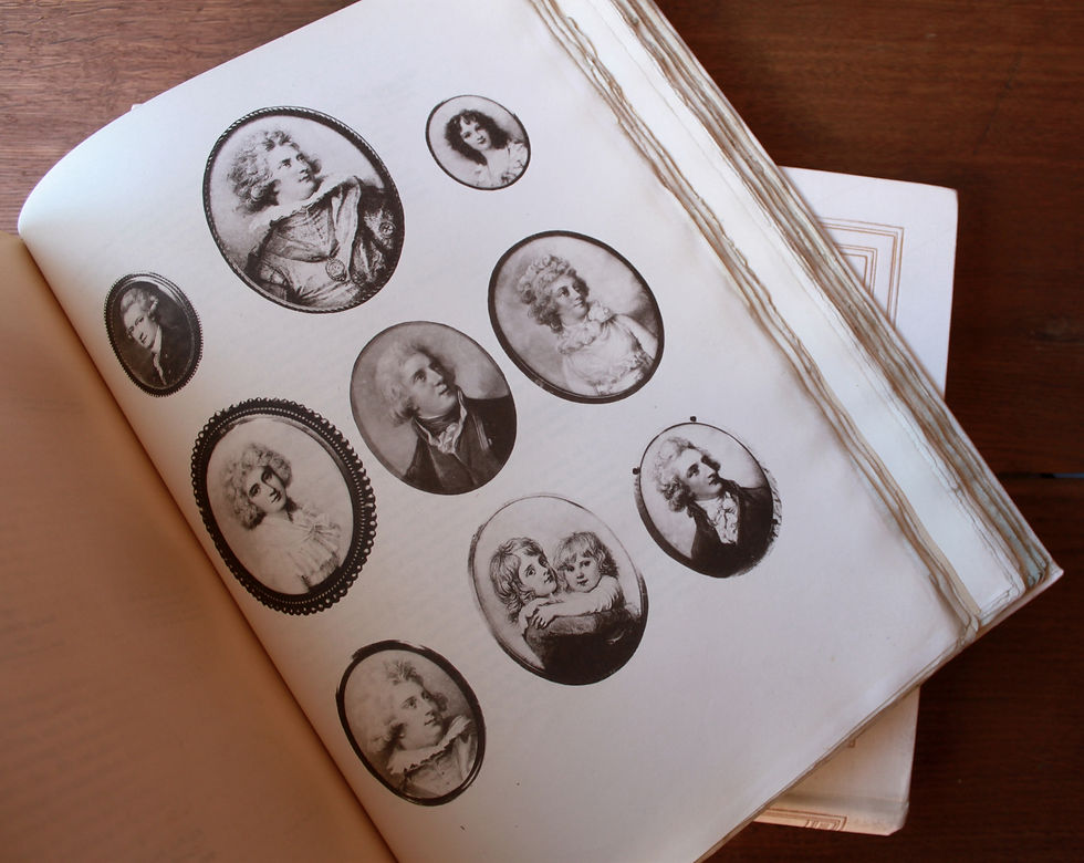 Miniature : George C. Williamson. The History of Portrait Miniatures. 1904. 520 ex. Superbe