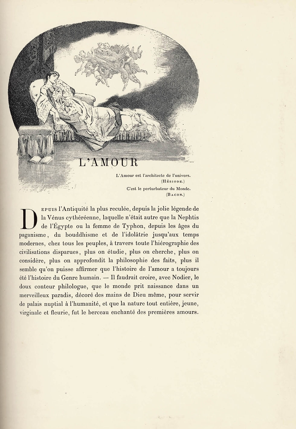 Miniature : Le Miroir du Monde d'Octave Uzanne (1888). Exemplaire sur Japon
