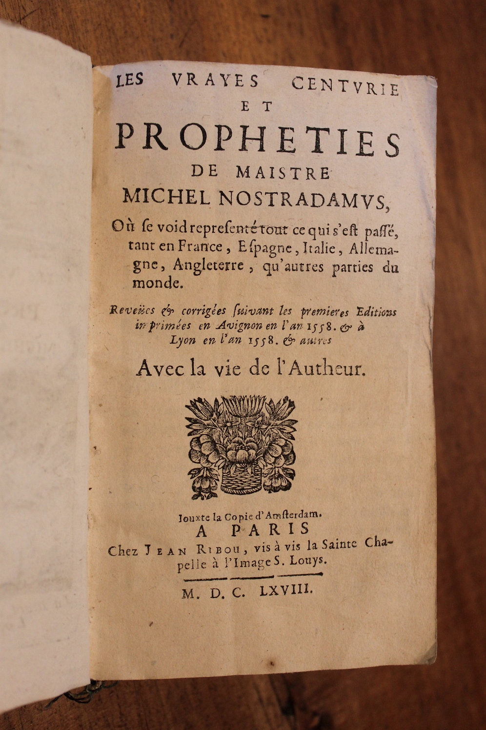 Les Prophéties De Nostradamus Texte Complet Pdf