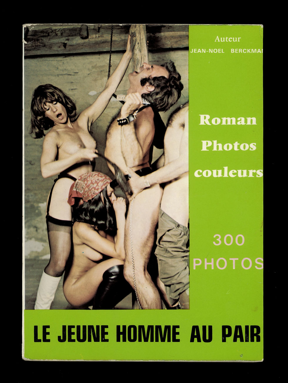 Miniature : Le jeune homme au pair par J. N. Berckmann Roman-Photos érotique. 1973 (censuré)
