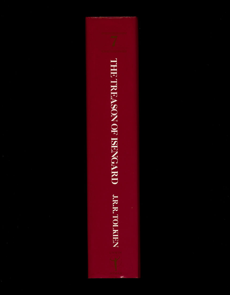 Miniature : TOLKIEN (J. R. R.). – The Treason of Isengard | 1989 | First UK printing