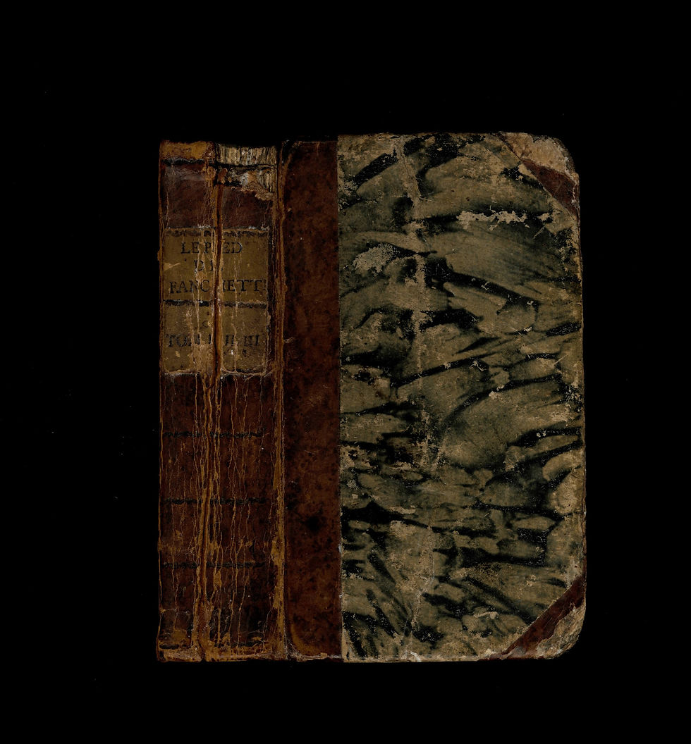 Miniature : Rétif de la Bretonne [Restif de la Bretone] Le Pied de Fanchette (1769). EO rare