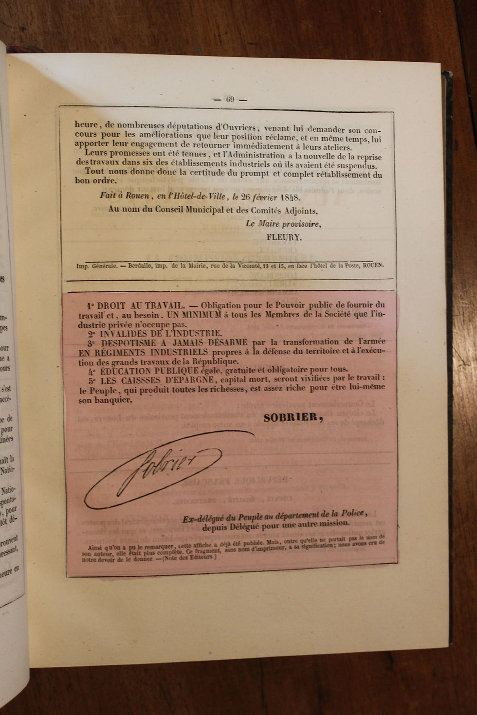 Miniature : Alfred Delvau (collectif). Les Murailles Révolutionnaires (février 1848).