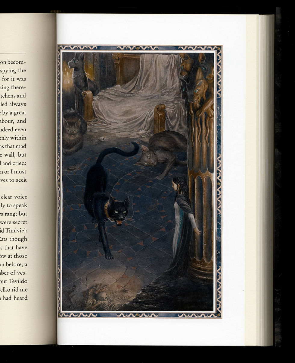 Miniature : J.R.R. TOLKIEN Edited by Christopher Tolkien BEREN AND LUTHIEN 2017 First Signed
