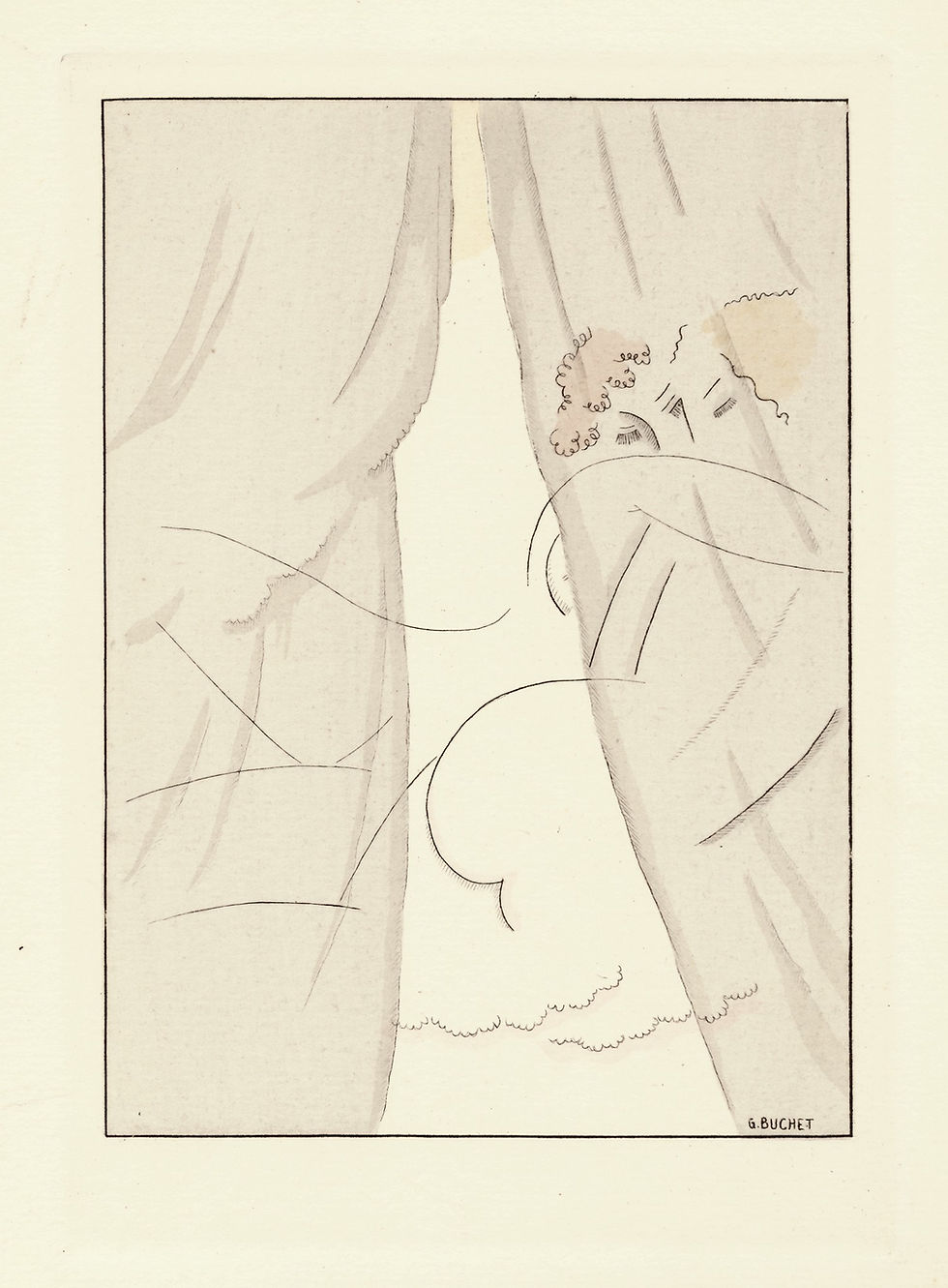 Miniature : Paul Verlaine | Gustave Buchet | Les Amies - Filles | Paris, 1921 | Superbe